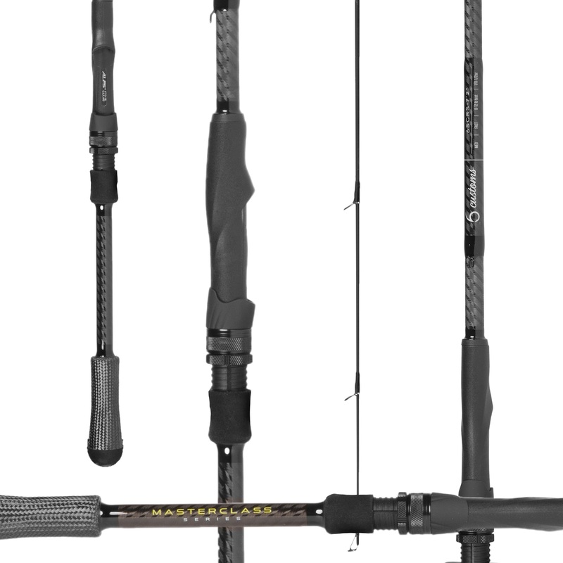 6 Customs – Masterclass Series – 7’2 Rod – Medium, Fast (Spinning)