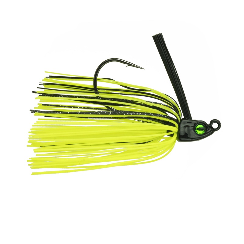 Divine Swim Jig – Chartreuse Black Back