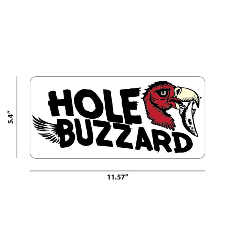The Hole Buzzard|11.57in.W x 5.4in.H