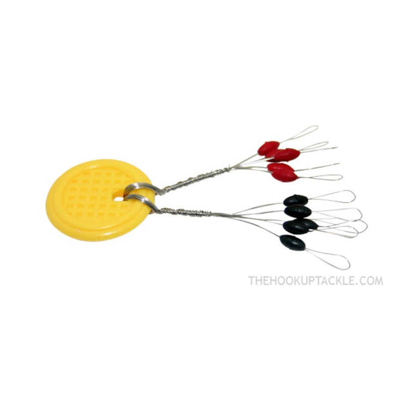 Bobber Stops|Red/Black|8-12lb|4-8lb