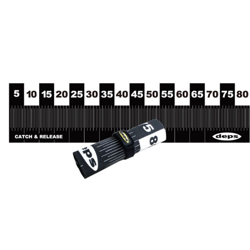 Fish Care Soft Measure Board|Black|80 cm