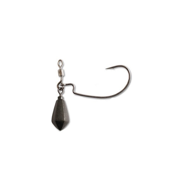 Heavy Worm 317|Black|Size 5/0|Size 1/0|Size 1|Size 4/0|Size 3/0|size 2/0|Size 2|Size 3|Size 4