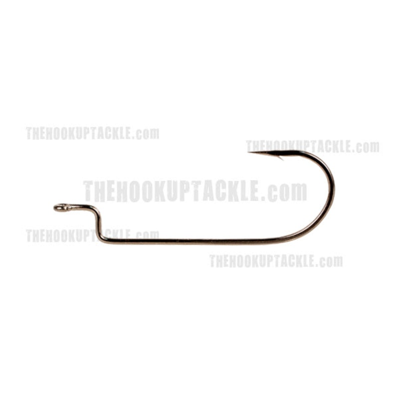 Worm 5 Offset|Black|Size 1/0|Size 3/0|Size 4/0|Size 6/0