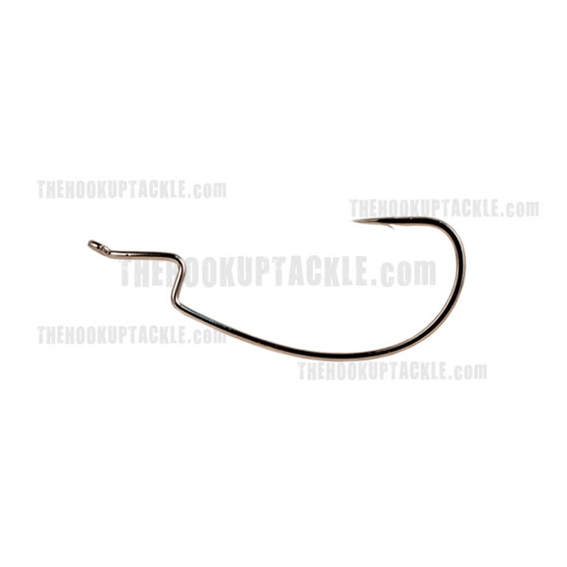 Diggin Hook Worm 21|Black|Size 1/0|Size 2/0|Size 3/0|Size 4/0|Size 5/0