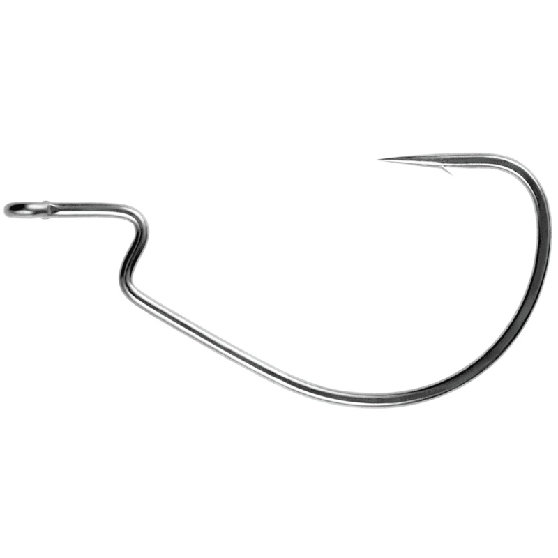 Jungle Wide Gap Hooks|Silky Grey|Size 3/0|Size 4/0|Size 5/0|Size 6/0|Size 7/0