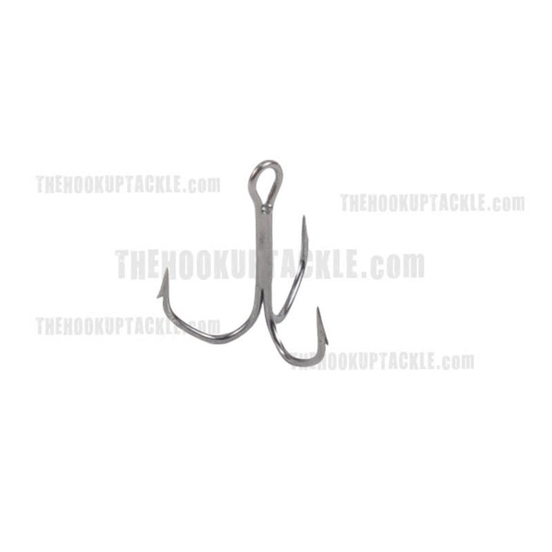 Katsuage Outbarb Treble Hooks|Black|Size 6|Size 4
