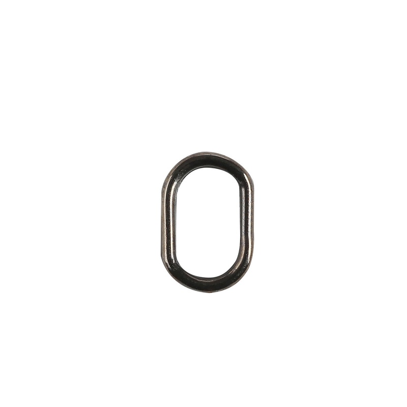 Pro Parts Oval Split Ring|Black Chrome|Size 2|Size 3|Size 4|Size 1