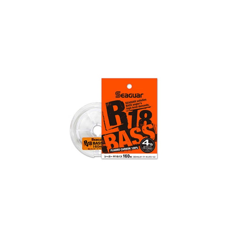 R18 Bass 160|Clear|20lb|16lb|14lb|12lb|8lb|7lb|6lb