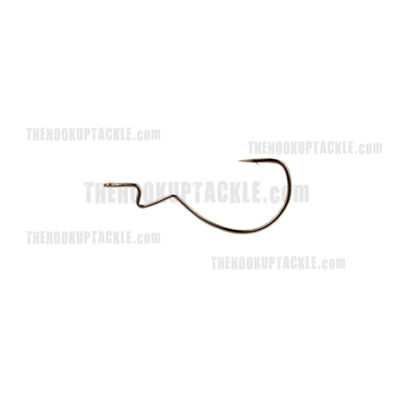 Skip Gap Worm Hooks|NS Black|Size 1/0|Size 2/0|Size 3/0|Size 4/0|Size 5/0