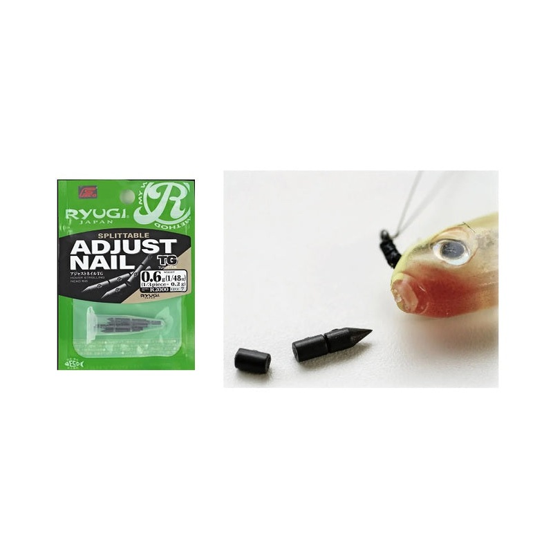 Adjust Nail TG|0.15g (1/192 oz)|0.3g (1/96 oz)|0.6g (1/48 oz)|Tungsten