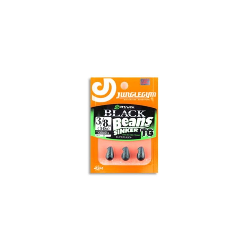 Black Beans TG Sinker|Black|1 oz|3/16 oz|1/8 oz|1.5 oz|1.25 oz|1/2 oz|1/4 oz|2 oz|3/4 oz|3/8 oz|5/8 oz