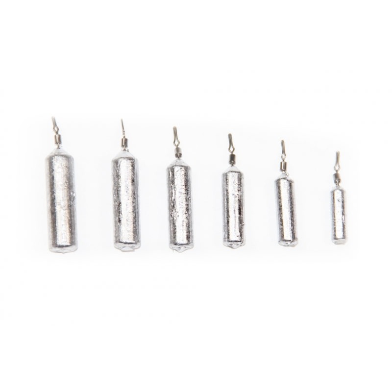 Pencil Drop Shot Weight|3/4 oz|5/8 oz|1/2 oz|3/8 oz|1/4 oz|1/8 oz|Lead