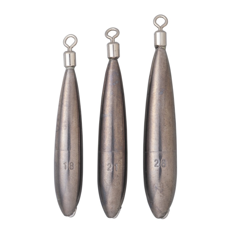 TG Sinker 18 Dropshot Slim|3.5g (1/8 oz)|5g (3/16 oz)|7g (1/4 oz)|10g (3/8 oz)|14g (1/2 oz)|Tungsten