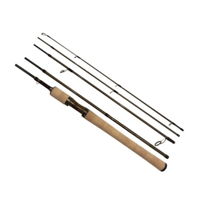 Troutin Travel Rods|TRMK-705L 7ft Light Spinning|TRMK-604SL 6ft Super Light Spinning|TRMK-C564ML 5ft 6in Med-Light Casting|TRMK0C463L 4ft 6in Light Casting|3 Piece