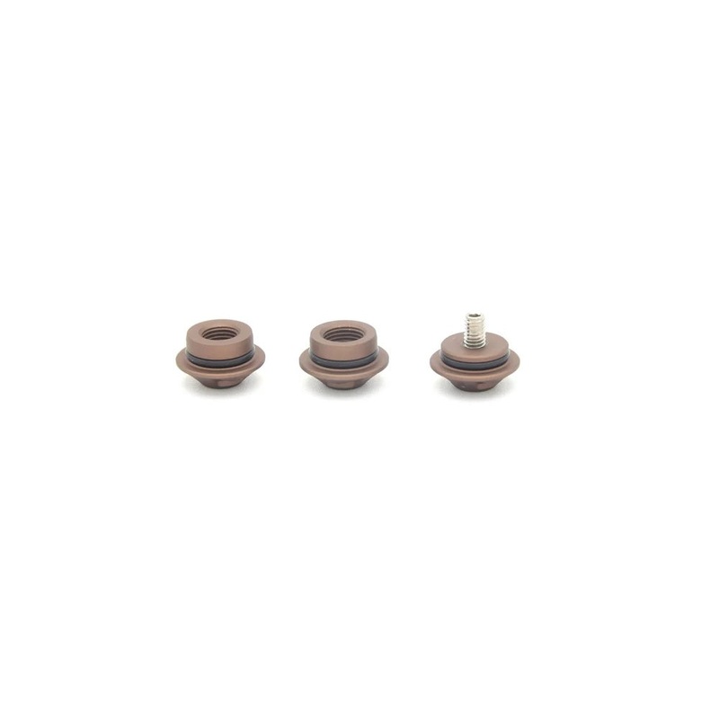 DRT x WCZ Varial Nuts|Shimano-Right|Shimano-Left|Daiwa Bolt|Daiwa/Abu Garcia- Right|Daiwa/ Abu Garcia- Left|Matte Brown