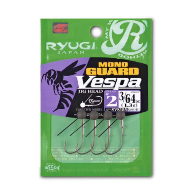 Mono Guard Vespa|1/48 oz|1/32 oz|3/64 oz|1/16 oz|3/32 oz|Size 2|Size 3