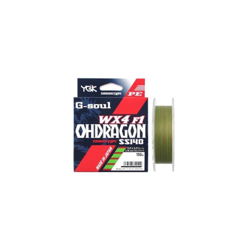OhDragon SS140 X4 Braid|Green|7.5lb|11lb|13lb|16.5lb|18.5lb|22.5lb|28lb|32lb