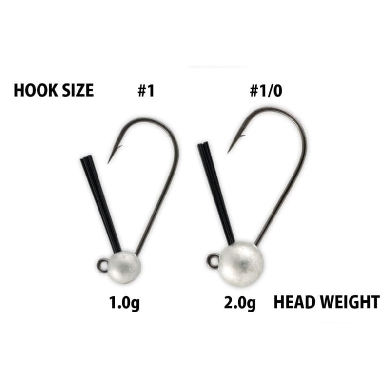 Pendulum Jig Head|1.0 gram|2.0 gram|Lead