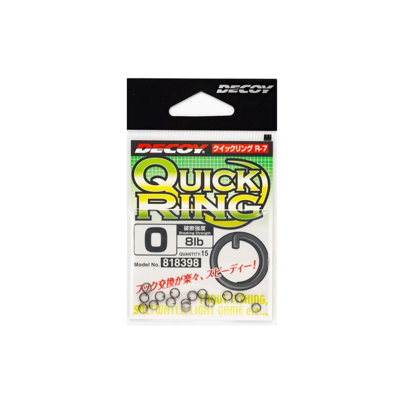 Quick Ring R-7|Size 00|Size 0|Size 1|NS Black