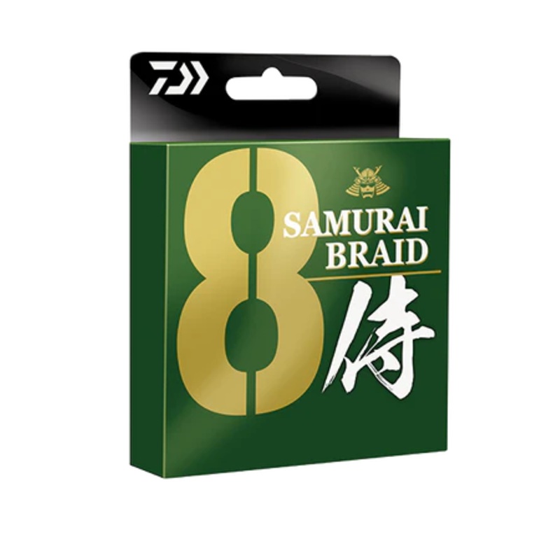 Samurai X8 Braid|8lb|10lb|15lb|20lb|30lb|40lb|50lb|65lb|80lb|165yds|330yds|Dark Green
