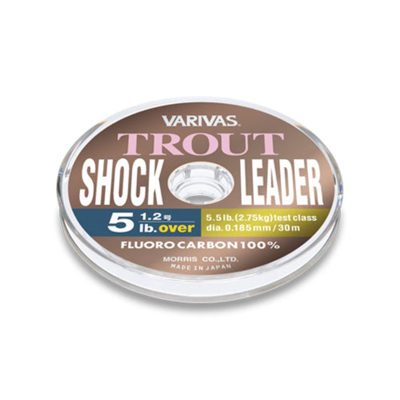 Trout Shock Leader|2lb|3lb|4lb|5lb|6lb|8lb|10lb|12lb|Clear
