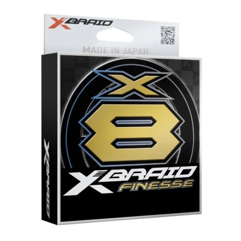 Xbraid X8 Finesse Braid|Multicolor|4lb 165yds|6lb 165yds|8lb 165yds|10lb 165yds|15lb 165yds|20lb 165yds