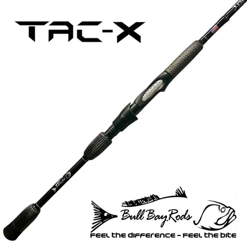 Bull Bay Tac-X|7’|7’6″|6-12|8-17|10-20|Split Grip|Full Grip