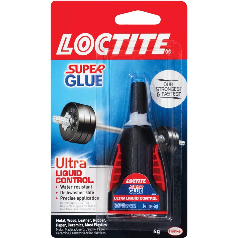 Loctite Ultra Liquid Gel Control Red Bottle