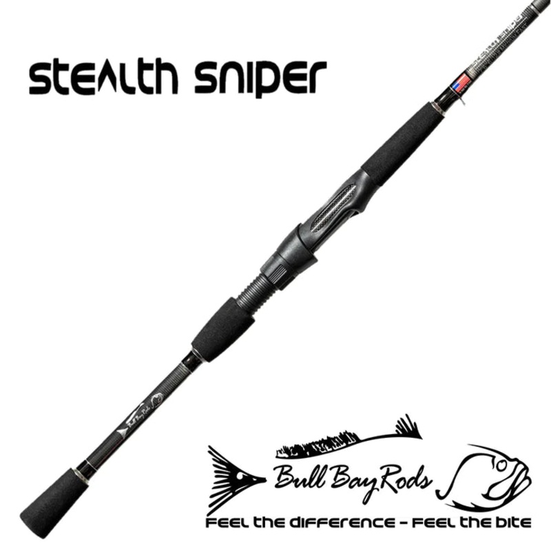 Bull Bay Stealth Sniper X|7 6-12| Medium Power Fast Action Split Grip EVA|7 8-17| Medium Heavy Power Fast Action Split Grip EVA|76 6-12| Medium Power Fast Action Split Grip EVA|76 8-17| Medium Heavy Power Fast Action Split Grip EVA