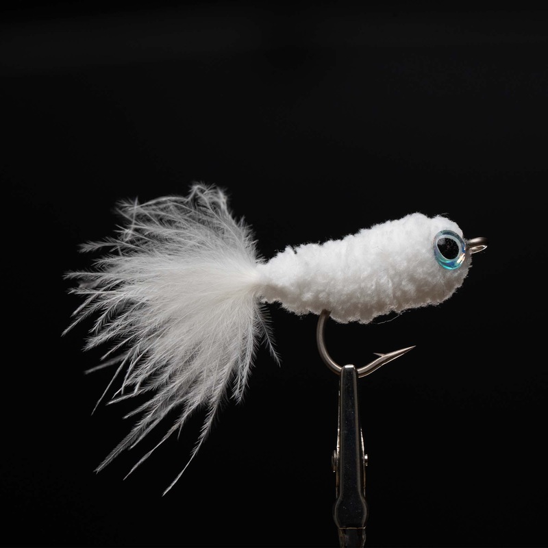 Zippy Flies Q-Tip Minnow|White|2