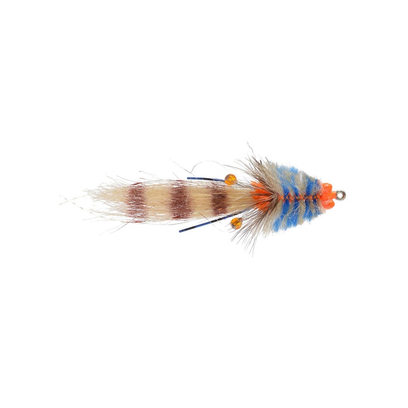 Rainy’s Flies Colby’s Tan/Blue Mini Corona Toad