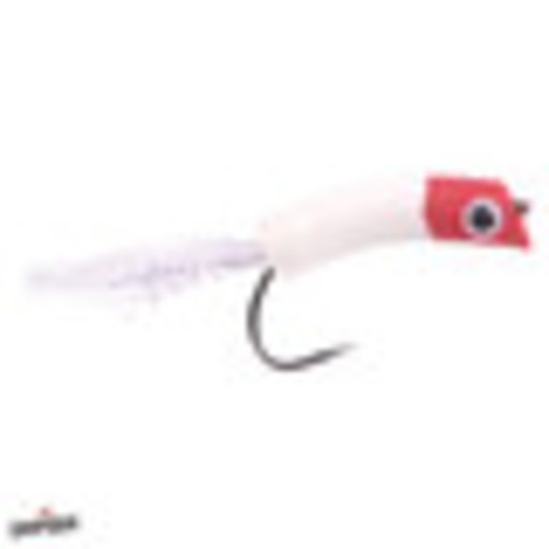 Umpqua Todd’s Wiggle Minnow|Red/white|Baitfish|Chartreuse|2/0