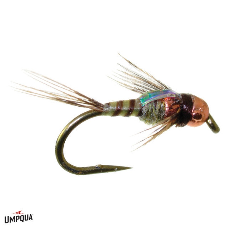 Umpqua Two Bit Hooker|18|Dark Olive|Black