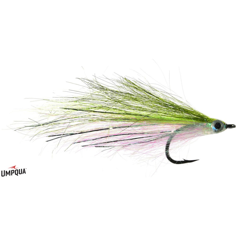 Umpqua Mushmouth Mini|1/0|Chartreuse/Pearl