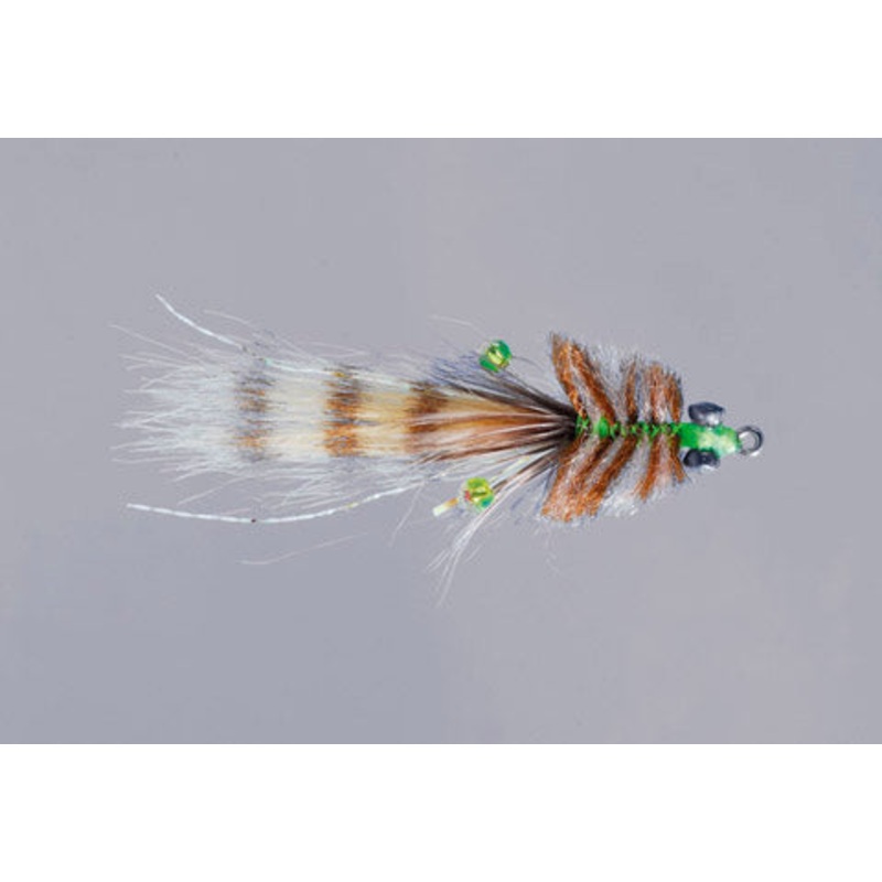 6 Pack – Rainy’s Flies Colby’s Tan Mini Corona Toad