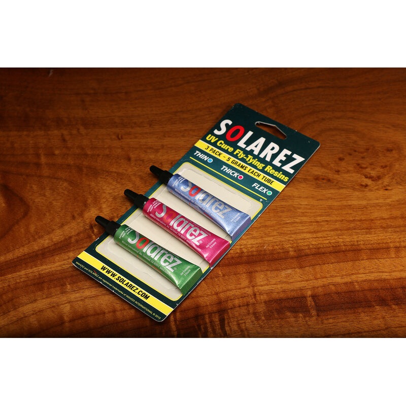 Solarez Fly Tie 3 Pack