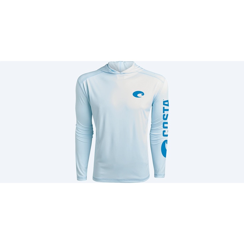 Costa Del Mar Hooded Technical LS – Arctic Blue