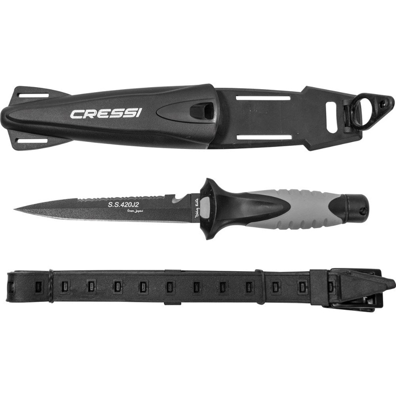 Finisher Knife|Coated Stainless Steel|Black/Grey