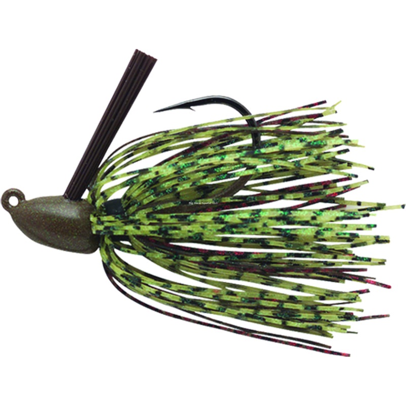 Booyah Boo Jigs|Green/Watermelon Red|1/4oz