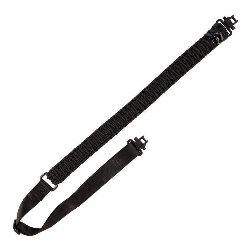 Tac-Six Paraflex 2-Swivel Paracord Sling – Black