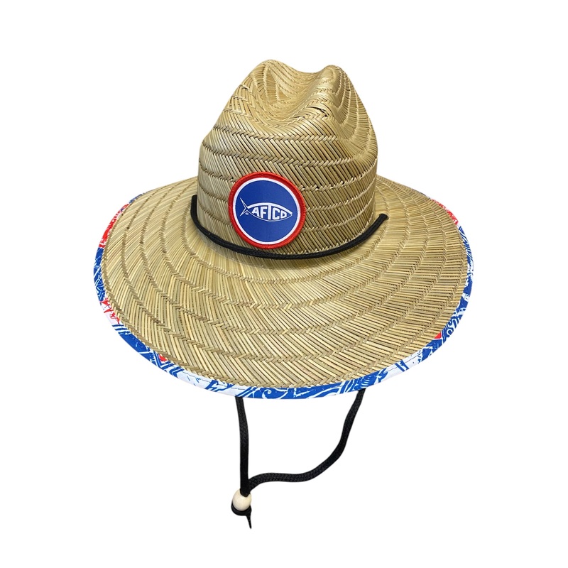 AFTCO Strike Straw Hats|Natural