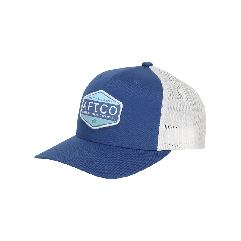 AFTCO Transfer Trucker Hats|Navy