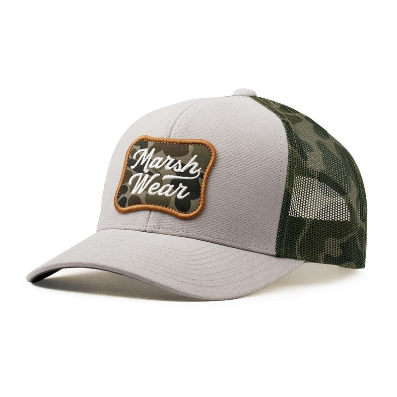 Marsh Wear Roadside Trucker Hat – Stone