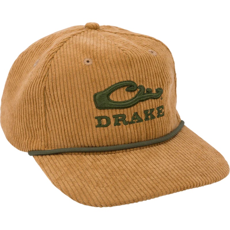 Drake X Lost Hat 3D Goat Rope Cord Cap – Rust Olive