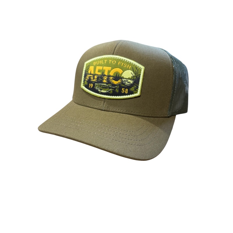 Aftco Sundown Fishing Hats|Olive