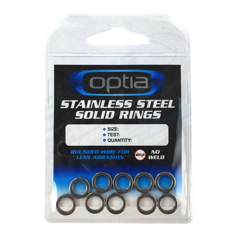 Optia Stainless Steel Solid Rings