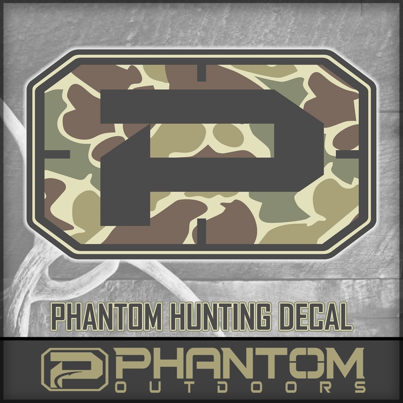 Phantom Outdoors Camo Decal
