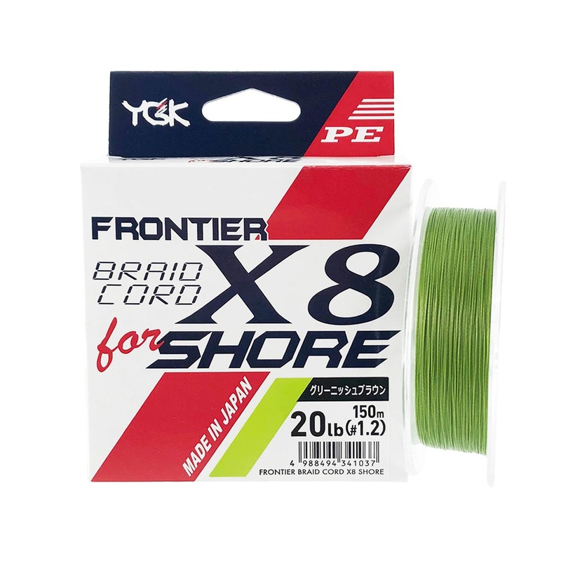 YGK Frontier X8 Shore Braid 150m