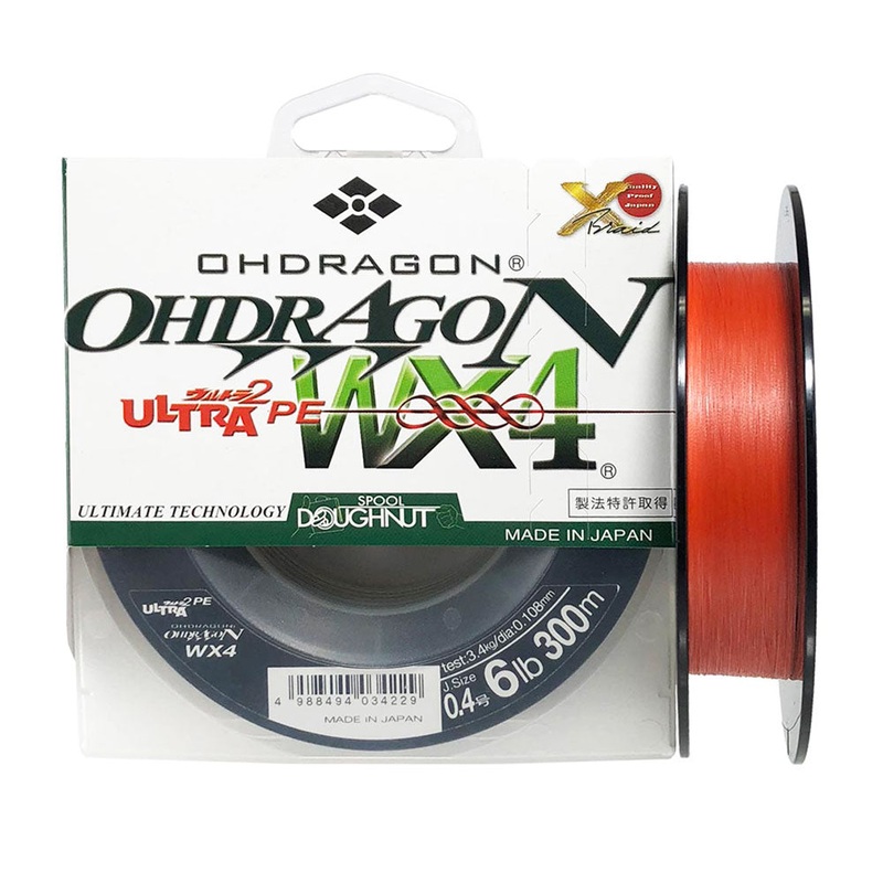 YGK OH Dragon Ultra PE WX4 Braid