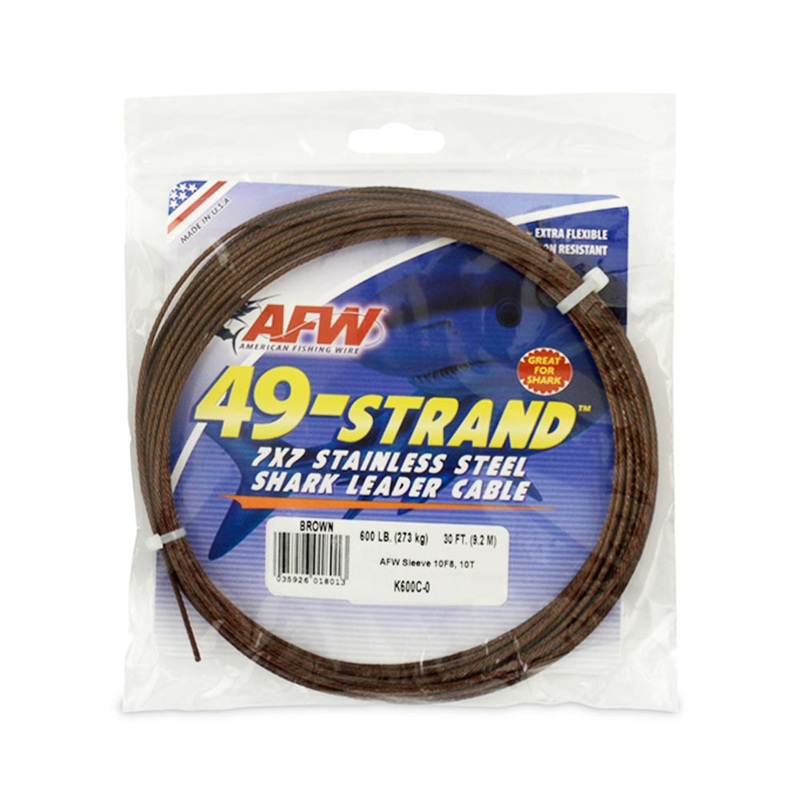 AFW 49 Strand Shark Leader Cable